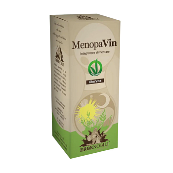 фото дієтична добавка в краплях erbenobili menopavin для полегшення симптомів менопаузи, 50 мл