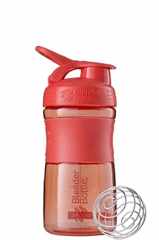 foto спортивная бутылка-шейкер blenderbottle sportmixer 590ml coral, original r144873