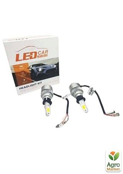 фото комплект автомобільних світлодіодних ламп головного світла headlight kit h3