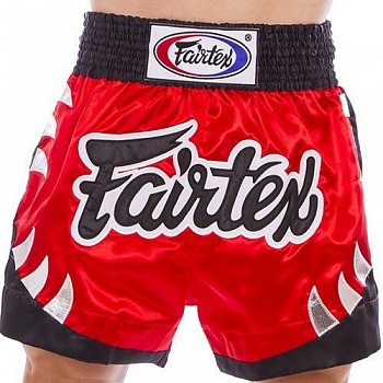foto шорты для тайского бокса и кикбоксинга bs0611 fairtex m красно-черный (37475027)