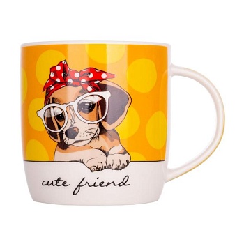 foto чашка limited edition beagle cute, 365 мл (b35-l1287b)