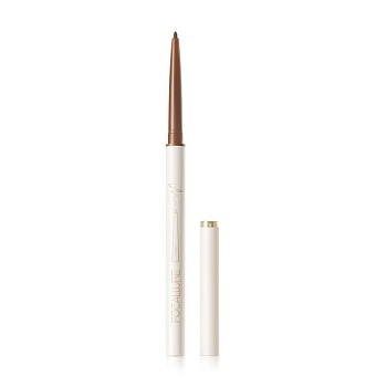 foto гелева підводка-олівець для очей focallure perfectly defined gel eyeliner f03 light brown, 1 г