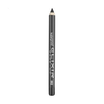 фото водостійкий олівець для очей elixir waterproof eye 002 graphite, 1.5 г