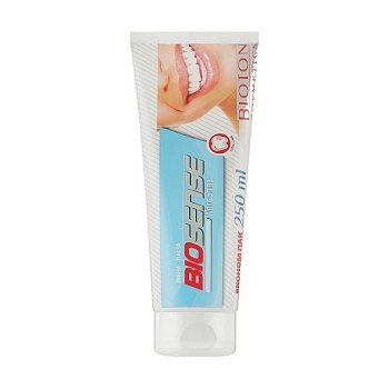 фото зубна паста bioton cosmetics biosense white shine, 250 мл