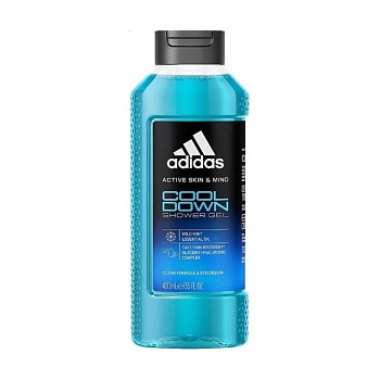 фото чоловічий гель для душу adidas cool down shower gel, 400 мл