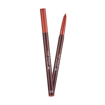 foto автоматичний олівець для губ etude house soft touch auto lip liner ad 05 natural berry, 0.2 г