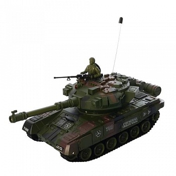 foto радиоуправляемые танки набор игровой bambi танк yh4101d зелёный (bi00001936)