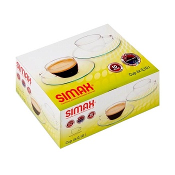 foto набiр чашок simax piccolo з блюдцями 4шт 0,10л,2652/4242/4