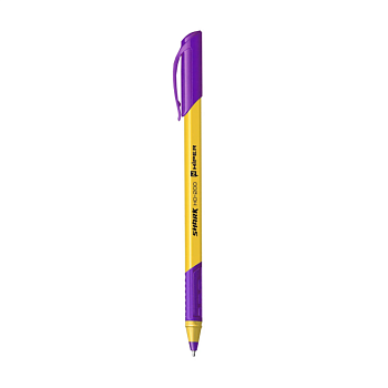 фото масляна ручка hiper shark ho-200, фіолетова, 1 шт (ho-200)