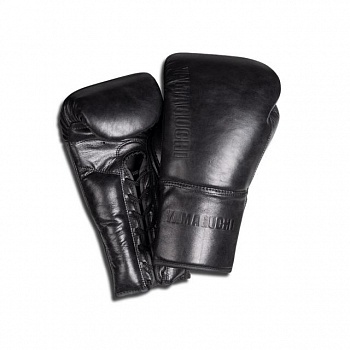 foto боксерские перчатки yamaguchi boxing gloves black (us01984)