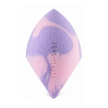 фото спонж для макіяжу boho beauty bohoblender v cut lilac & rose