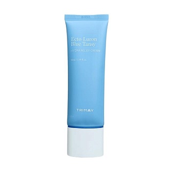 фото зволожувальний крем для обличчя trimay ecto-luron blue tansy hydra relief cream, 50 мл