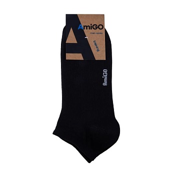 foto шкарпетки чоловічі amigo f05 спортивні, чорні, розмір 29