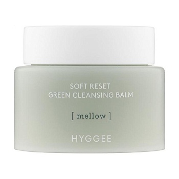 фото бальзам для обличчя hyggee soft reset green cleansing balm для зняття макіяжу, 100 мл