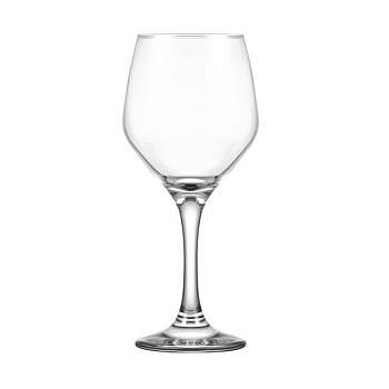 фото набір бокалів для вина ardesto loreto, 6*330 мл (ar2633lw)