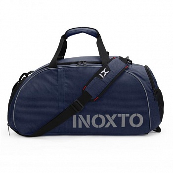 foto спортивная сумка-рюкзак ix 8071 с отделом для обуви синяя
