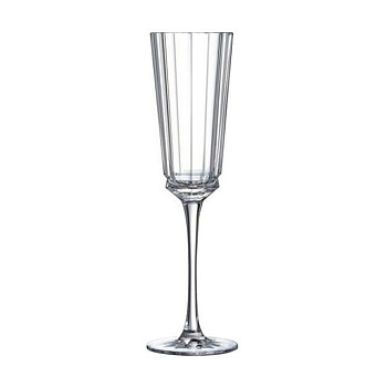 foto набір келихів для шампанського cristal d'arques paris lady diamond, 2*150 мл (q9151)