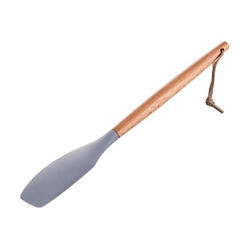 фото лопатка кухонна ardesto midori з силікону та дерев'яною ручкою (ar3020gb)