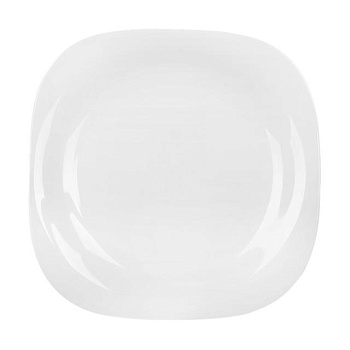 foto тарілка обідня luminarc carine біла, 26 см (h5604)