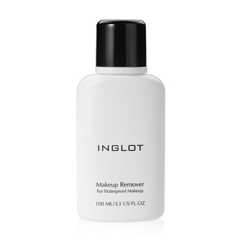 foto засіб для зняття водостійкого макіяжу inglot makeup remover for waterproof makeup, 100 мл