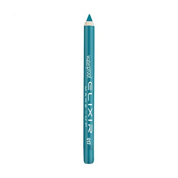 фото водостійкий олівець для очей elixir waterproof eye 017 bondi blue, 1.5 г