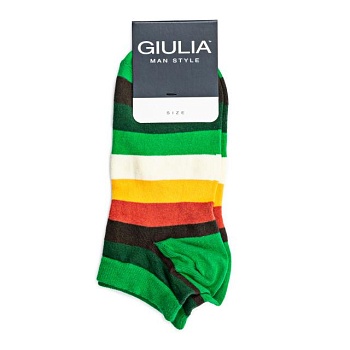 foto шкарпетки чоловічі giulia mss-001 calzino green р.45-46