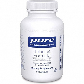 foto трибулус tribulus formula pure encapsulations 90 капсул (pe211)