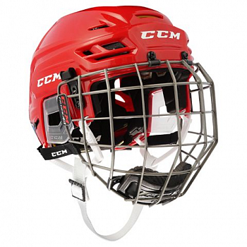 foto шлем ccm tacks 310 с решеткой, размер l, красный, t310c-r-l