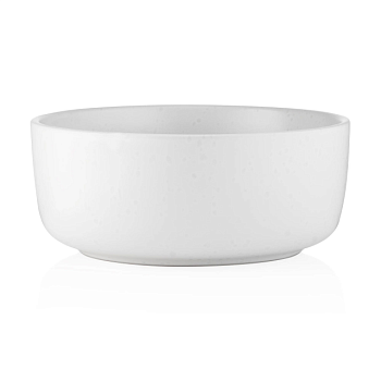 фото салатник ardesto trento керамічний, білий, 16 см (ar2916tw)