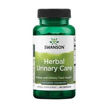 фото дієтична добавка в капсулах swanson herbal urinary care підтримка сечової системи, 60 шт