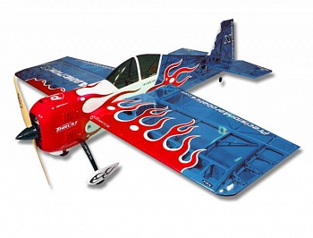 foto літак радіокерований precision aerobatics addiction x 1270мм kit (синій)