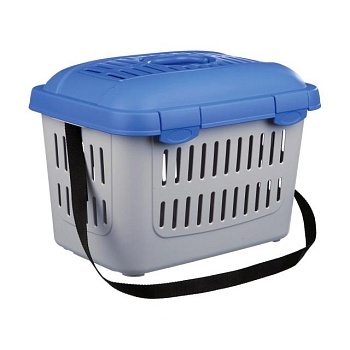фото переноска для кішок та собак trixie midi capri transport box до 5 кг, 44*33*32 см
