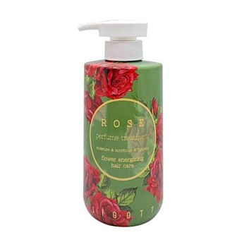 фото парфумований бальзам для волосся jigott rose perfume treatment, 500 мл
