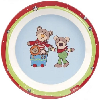 foto тарілка обідня sigikid wild & berry bears (24518sk)