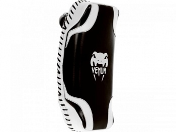 foto макивары venum absolute kick pads - premium syntec leather один размер чёрный/белый (4419)