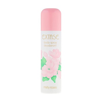 фото дезодорант-спрей extase misty roses deodorant жіночий, 150 мл