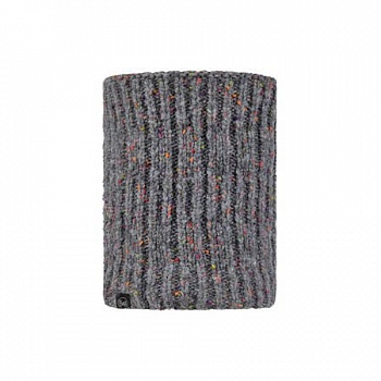 foto бафф buff knitted & fleece neckwarmer kim серый