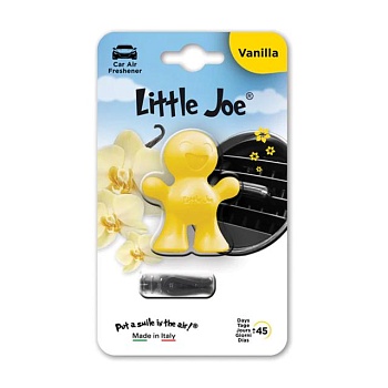 фото ароматизатор для автомобіля little joe car air freshener vanilla, 12 г