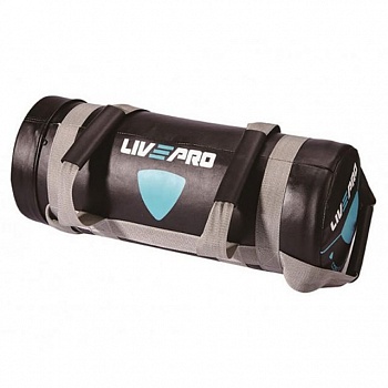 foto мешок для кроссфита liveup power bag lp8120-25 (25 кг черный/серый)