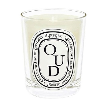 фото парфумована свічка diptyque oud scented candle унісекс, 190 г