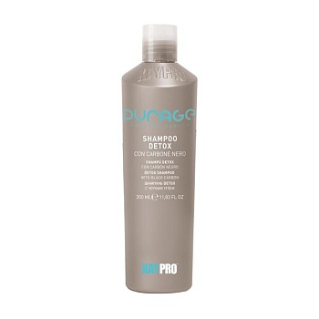 фото шампунь kaypro purage detox shampoo із чорним вуглем, 350 мл
