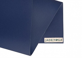 foto коврик для йоги travel jade темно-синий 188x61x0.3 см