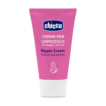 фото крем для грудей та шкіри навколо сосків chicco protects and soothes nipple cream, 30 мл