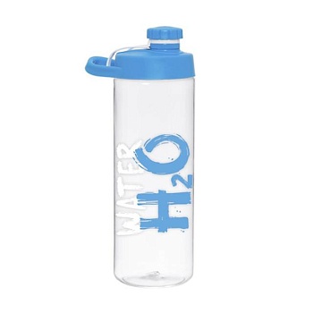 foto пляшка для води herevin screw cap h2o water, 750 мл (161566-040)