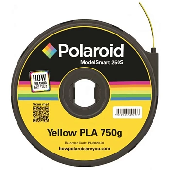 foto pla картридж для 3d-принтеру polaroid modelsmart 250s yellow (3d-fl-pl-6020-00)