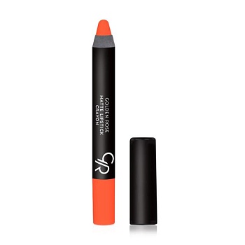 foto уцінка! матова помада-олівець для губ golden rose matte crayon lipstick 24, 3.5 г (термін придатності добігає кінця)