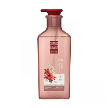 фото шампунь kerasys dong-ui hong sam red ginseng volumizing shampoo для ламкого та тонкого волосся, 500 мл