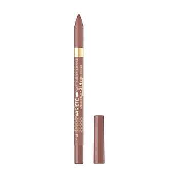 фото водостійкий олівець для губ eveline cosmetics variete gel lipliner pencil waterproof тон 01, 1.2 г