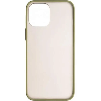 foto чохол для смартфону gelius bumper mat case for iphone 12 pro max green (82961)