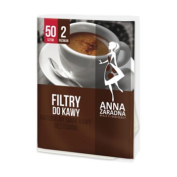 фото фільтри для кави anna zaradna 2, 50 шт
